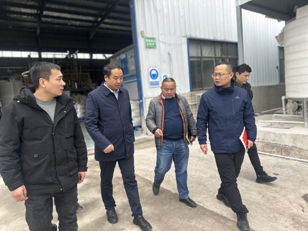 重要來(lái)訪∣湘鄉(xiāng)市委組織部部長(zhǎng)領(lǐng)導(dǎo)一行蒞臨齊賢新材調(diào)研視察